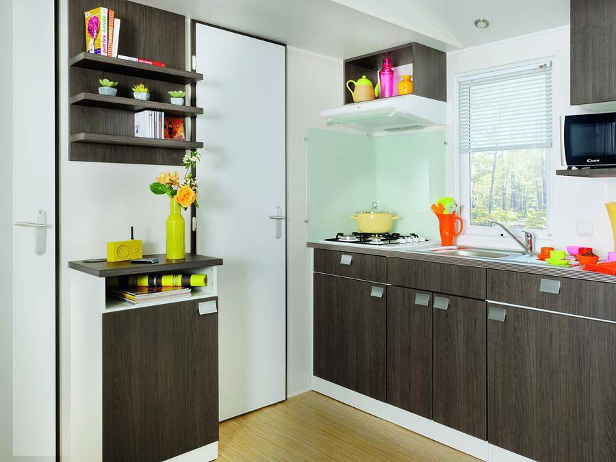 Camping Oléron Loisirs   - Mobilhome 6 personas - Ocio 3 dormitorios - Tv in Saint-Georges-d'Oléron, Côte de Beauté