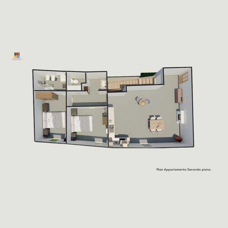 Apartamento vacacional entero, Apartamento de vacaciones para 4 personas aprox. 80 qm en Sarnano, Marcas (Provincia de Macerata) in Sarnano, Parque Nacional de los Montes Sibilinos