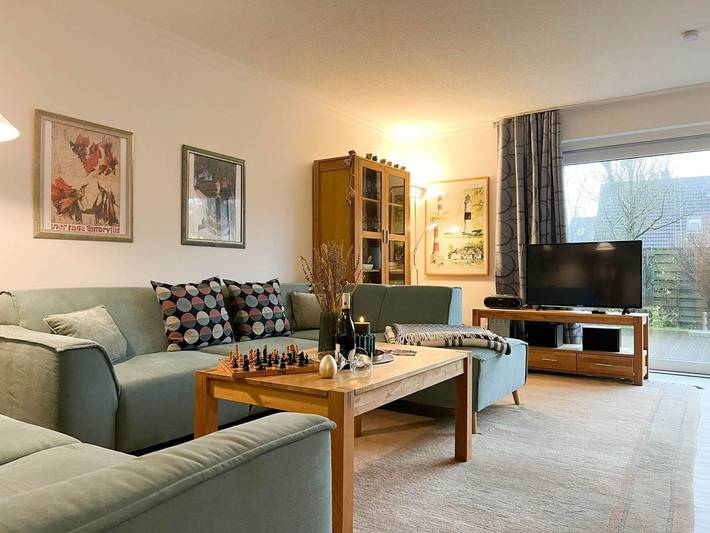 Ganze Ferienwohnung, Blaue Huis    Erdgeschoß  mit Sauna - Herzlich willkommen im "Blaue Huis" in Westerland, Sylt (Gemeinde)