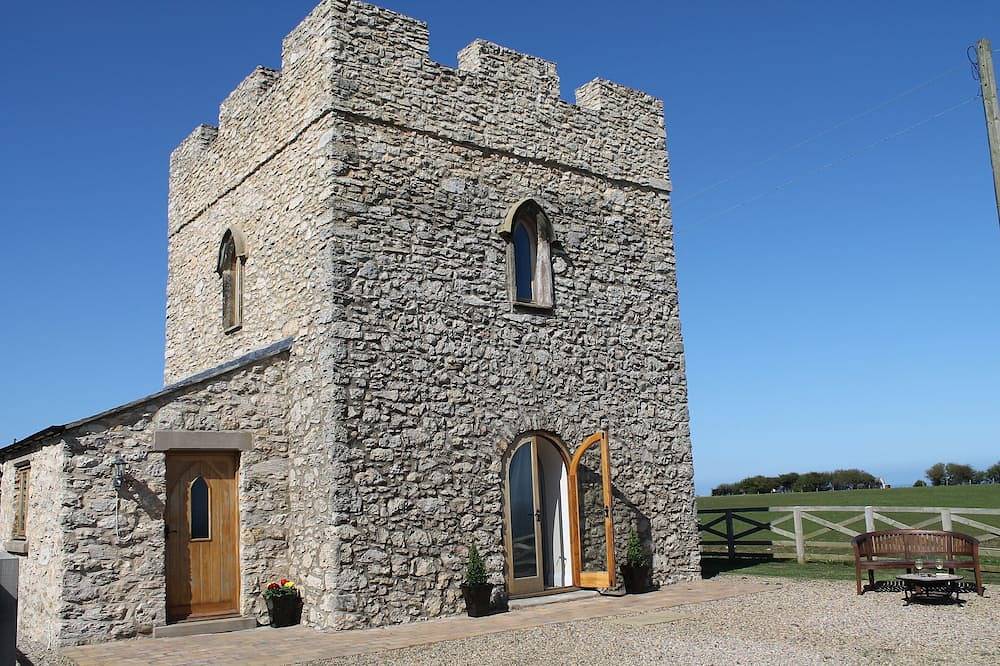 Listed Stone Built Folly with original gothic features in County Durham