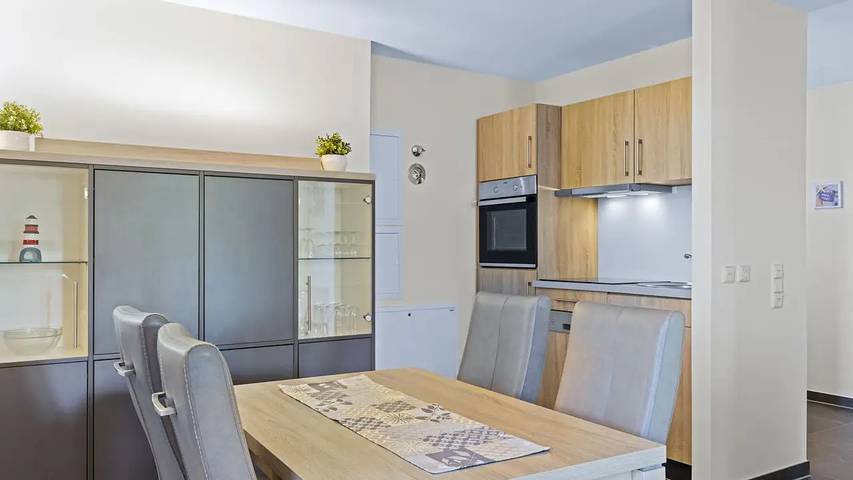 Ferienwohnung für 2 Personen, mit Balkon und Terrasse sowie Sauna in Wremen - 2