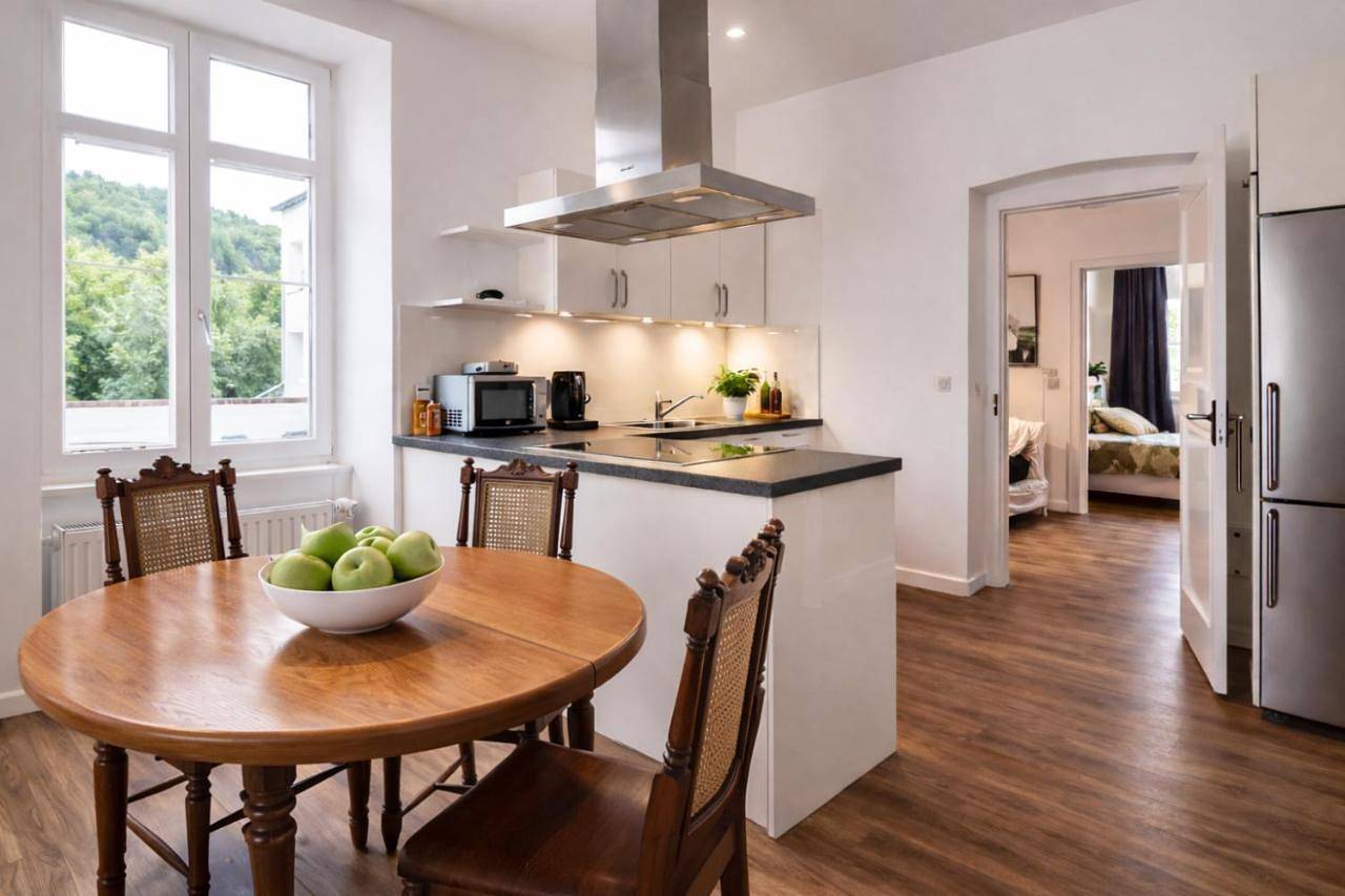 Appartement entier, Das Zollhaus Apartment Columbus nahe Schweiz in Klettgau in Klettgau, Hautes Forêts-Noires