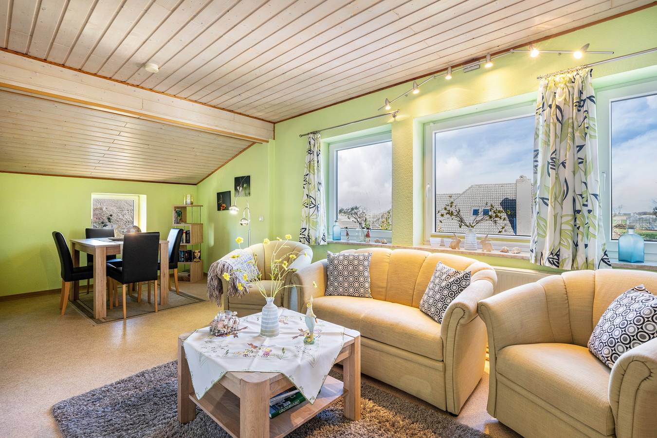 Ganze Wohnung, Ferienwohnung 'Fluss Aufwärts' mit privater Terrasse und Wi-Fi in Schülp, Eider-Treene-Sorge
