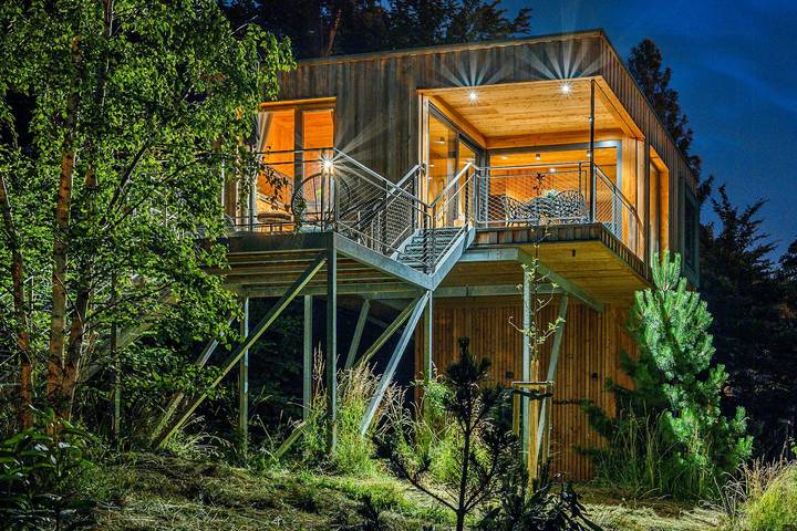 Ferienhaus für 4 Personen, mit Terrasse und Sauna sowie Garten in Ilsenburg