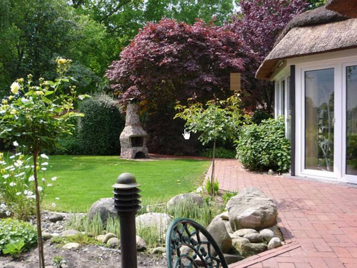 Ferienwohnung für 5 Personen, mit Balkon und Terrasse sowie Garten und Sauna in Uplengen - 4