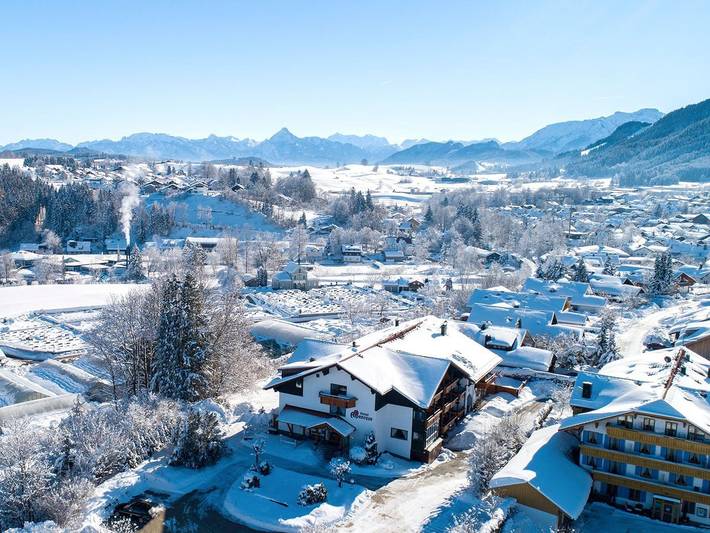 Ferienwohnung für 4 Personen, mit Garten und Sauna, mit Haustier in Nesselwang - 2