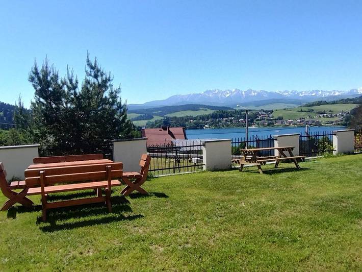 Wiejski domek dla 3 osób, z Balkon i Widok w Pieniny