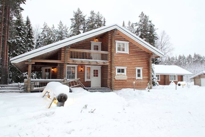 Chalet pour 16 personnes, avec sauna et jardin ainsi que vue et vue sur le lac à Rovaniemi - 3