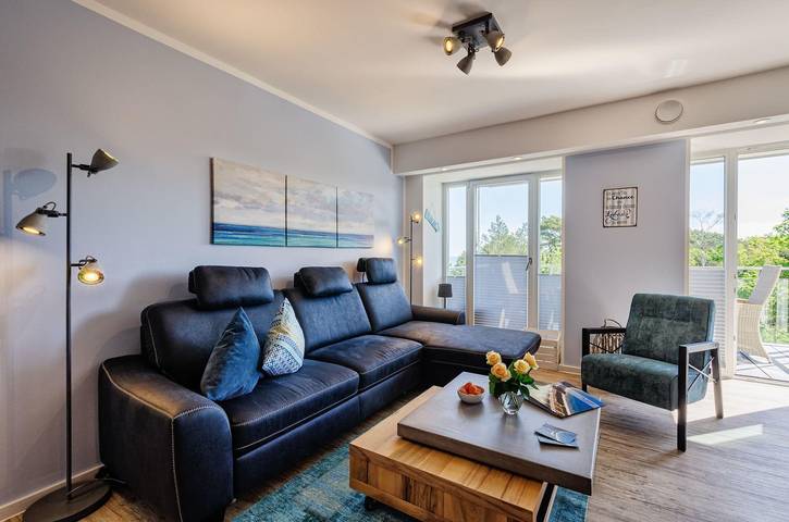 Ferienwohnung für 4 Personen, mit Seeblick und Balkon in Prora - 4