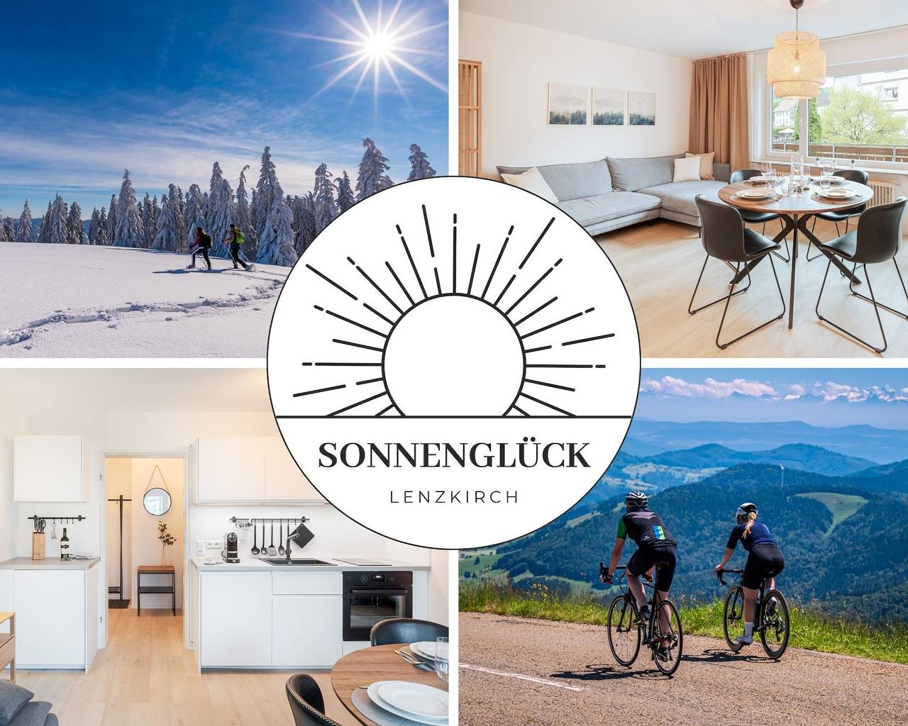 Ganze Ferienwohnung, Ferienwohnung Sonnenglück mit großzügigem Südbalkon in Lenzkirch Ort, Lenzkirch