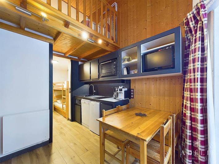 Location de vacances pour 4 personnes, avec balcon dans La Rosière