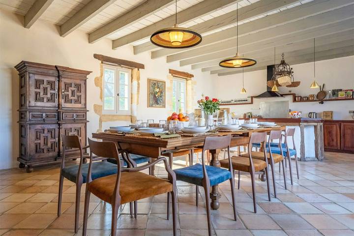 Location de vacances pour 12 personnes, avec terrasse, adapté aux familles à Cendrieux - 4