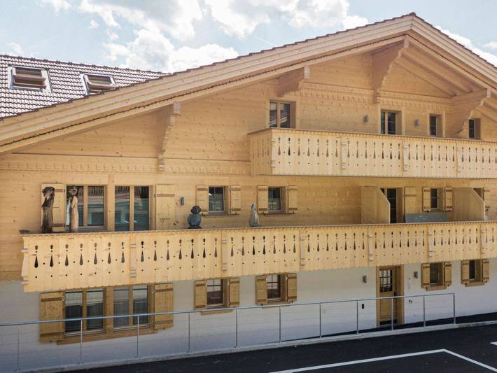 Chalet voor 2 personen, met Balkon in Saanen