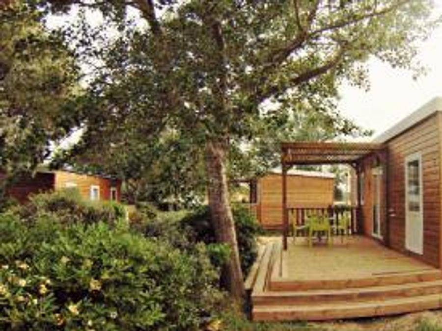 Village Vacances de Gruissan - Stacaravan 5 personen - Cottage Familie 4/5 personen - 28 m² in Gruissan (Ville), Gruissan