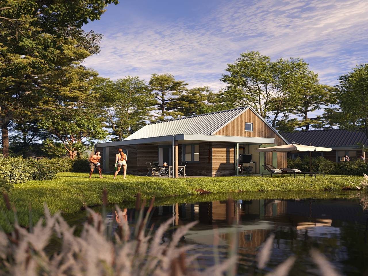 Kulinarisches Creekside Retreat für vier in Drenthe