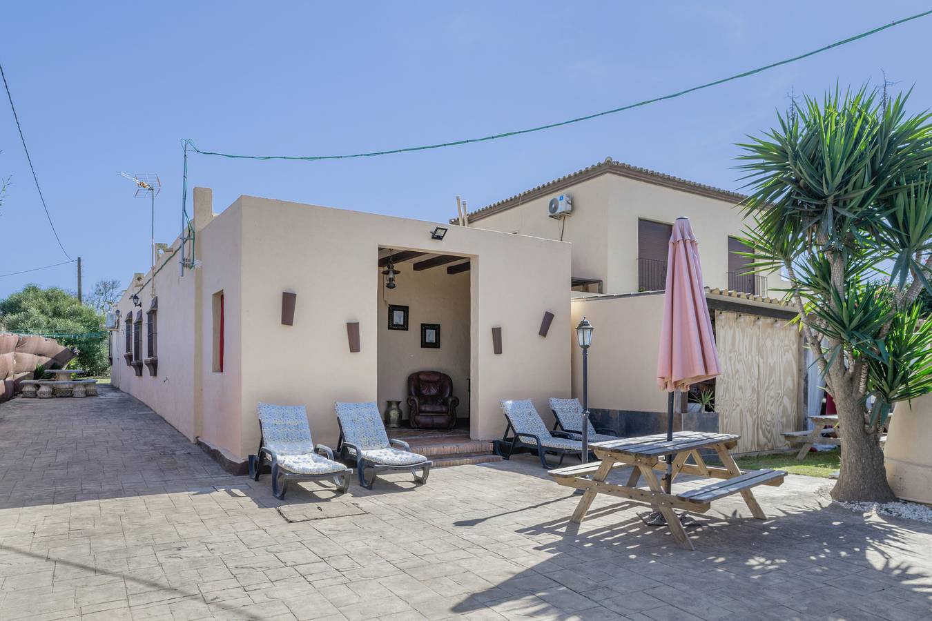 Chalet 'Casa Mirador De Cádiz' with sea views, Wi-Fi and air conditioning in Conil de la Frontera, Κόστα ντε λα Λουζ