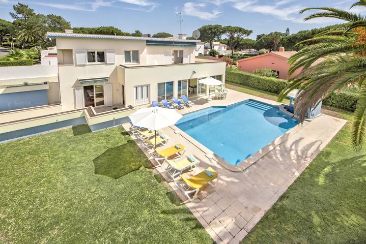 Villa pour 10 personnes, avec balcon ainsi que jardin et vue à Vilamoura - 4