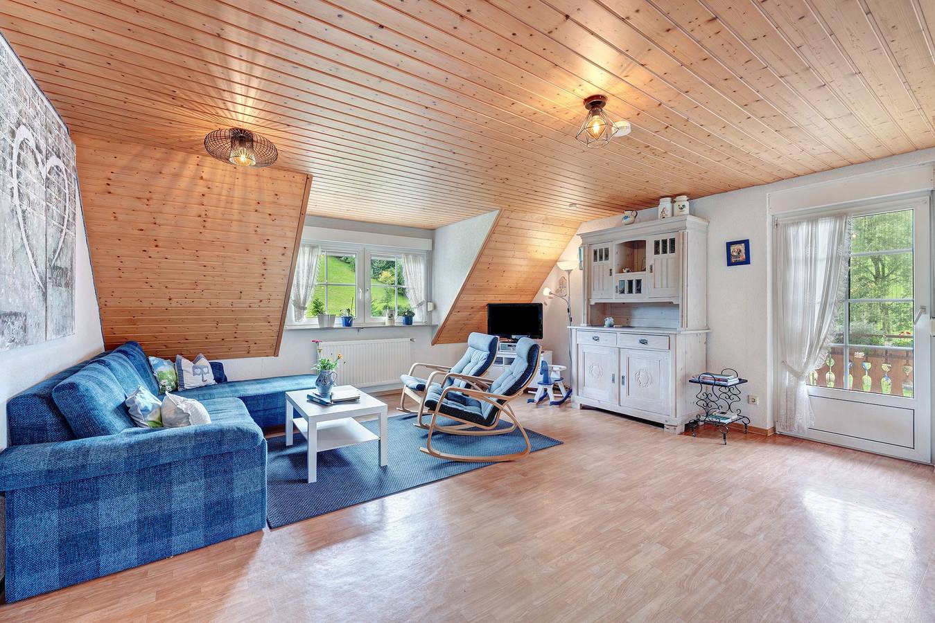 Ganze Wohnung, Sonnenwohnung, 85qm, 2 Schlafzimmer, max. 6 Personen in Kirchzarten, Südschwarzwald