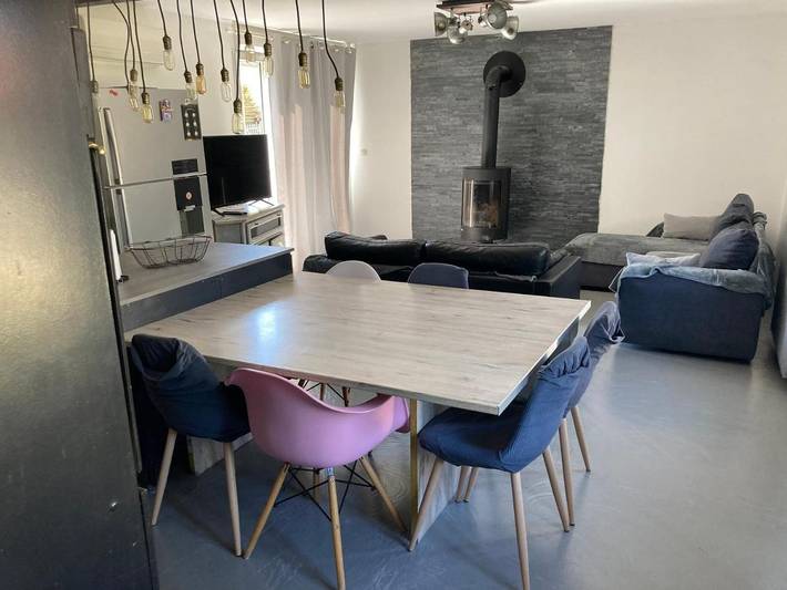 Gîte pour 6 personnes, avec terrasse à Lusigny