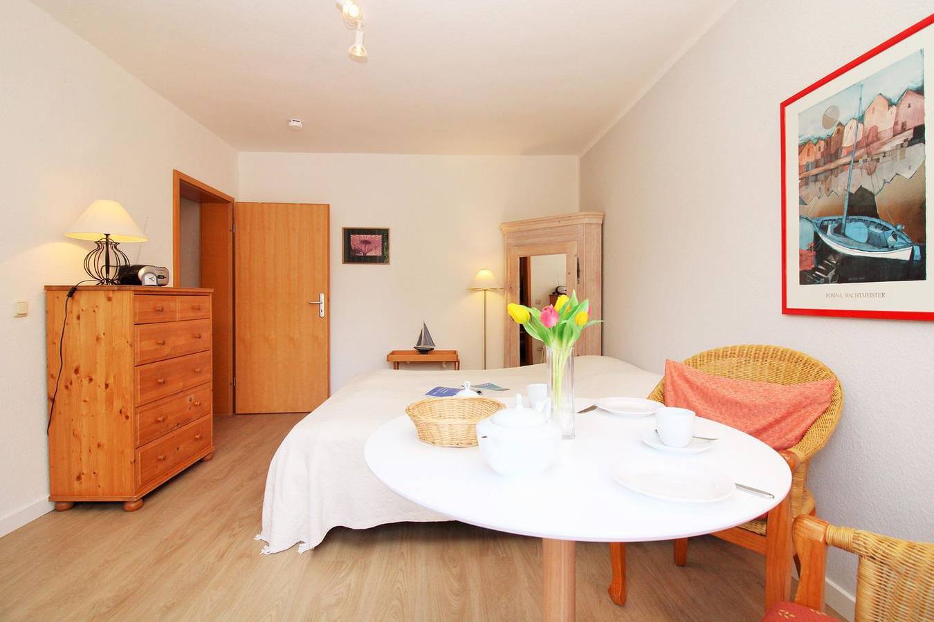 Appartement entier, Dünengarten We 53: sehr strandnahe 1-Zimmer-Fewo mit eigenem Strandzugang in Ostseebad Kühlungsborn, Kühlungsborn