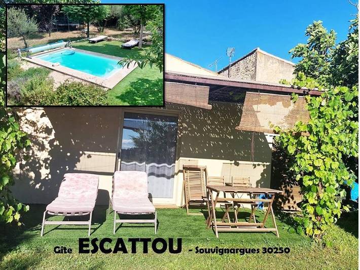 Villa pour 2 personnes, avec vue ainsi que piscine et jardin