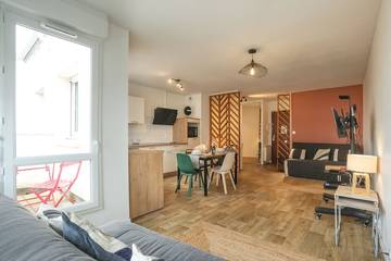 Appartement De Vacances pour 5 Personnes dans Orléans, Région d'Orléans, Photo 4