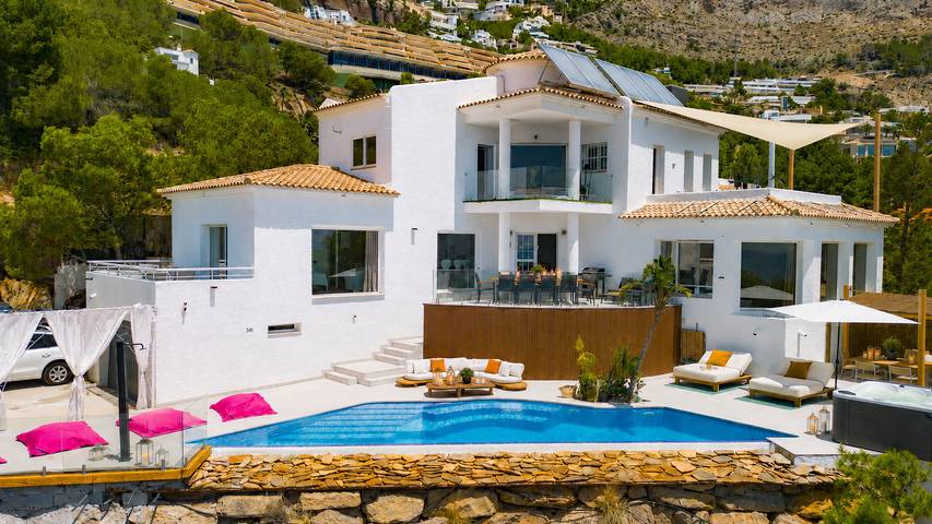 Finca für 13 Personen, mit Terrasse und Garten in Altea - 3
