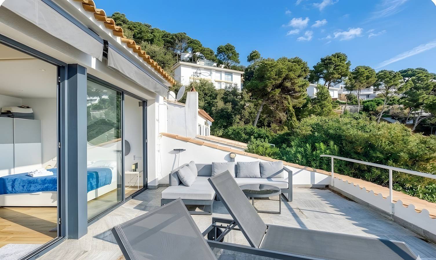 Hel lejlighed, Ferielejlighed for 2 personer med have in sa Tuna, Begur