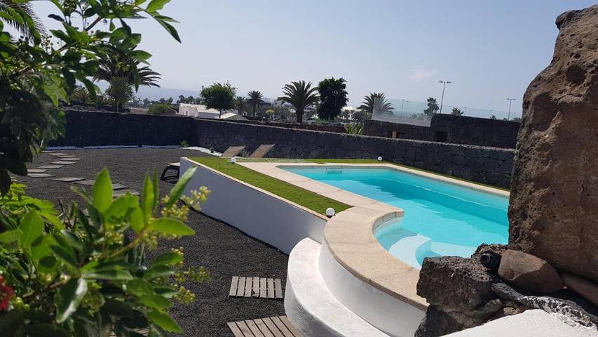 Villa für 4 Personen, mit Garten und Ausblick sowie Seeblick und Pool auf den Kanaren - 3