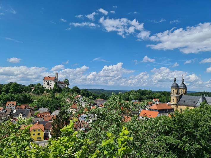 Ferienwohnung für 3 Personen, mit Balkon und Terrasse sowie Garten und Ausblick in Gößweinstein - 4