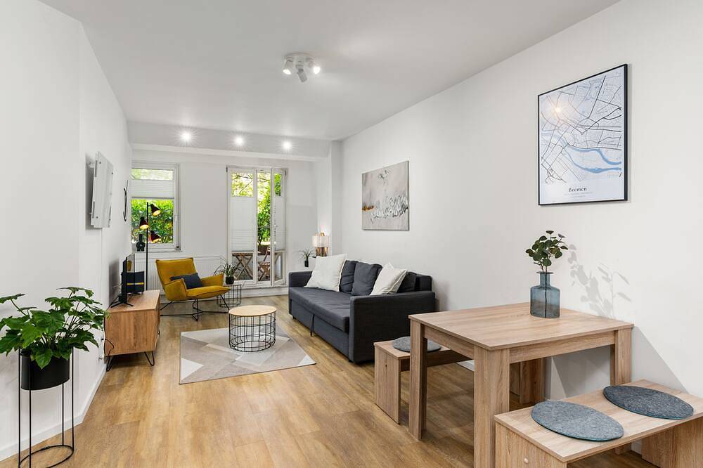 Ganze Wohnung, Mel&Bens Contrescarpe in Mitte Bremen, Bremen