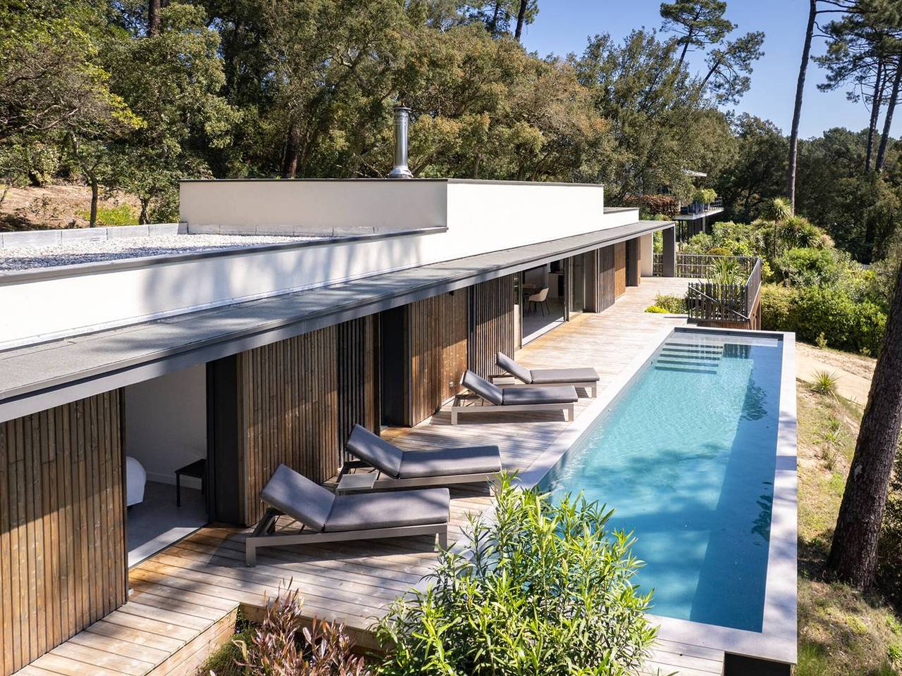 Villa de Luxe Contemporaine à Hossegor in Lac d'Hossegor, Hossegor