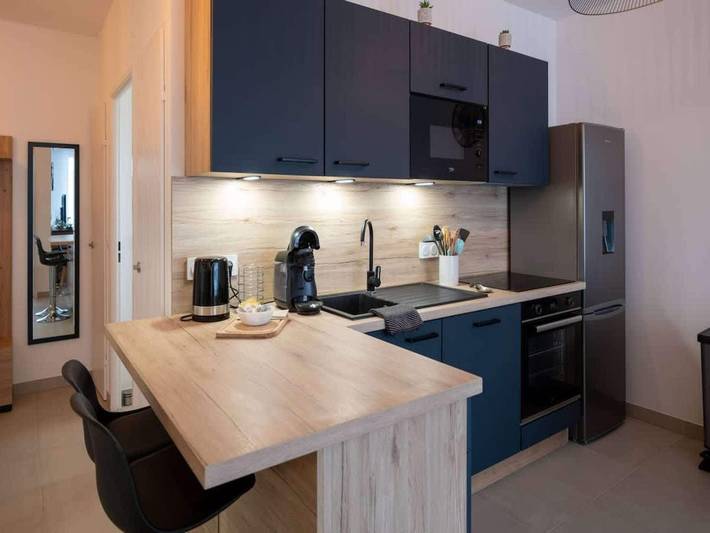 Gîte pour 4 personnes, avec balcon/terrasse et terrasse dans Casino de Valras Plage - 2