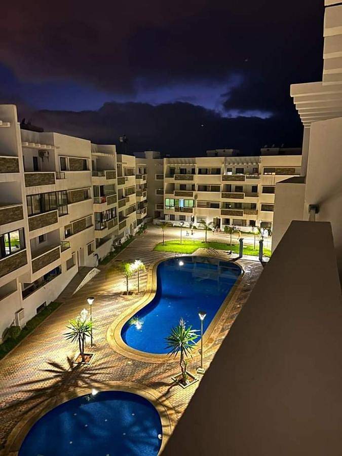 Appartement de vacances pour 6 personnes, avec terrasse et piscine ainsi que jardin et vue - 1