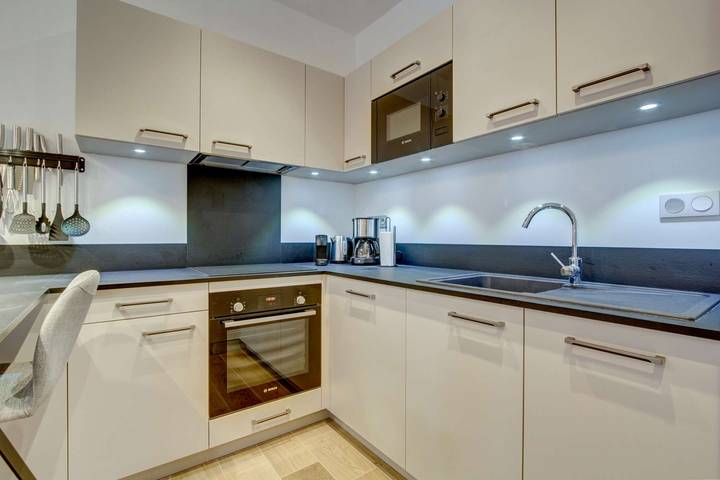 Ganze Ferienwohnung, Echo du Pleney A003 : Lovely new central one bedroom in Morzine, Les Portes du Soleil
