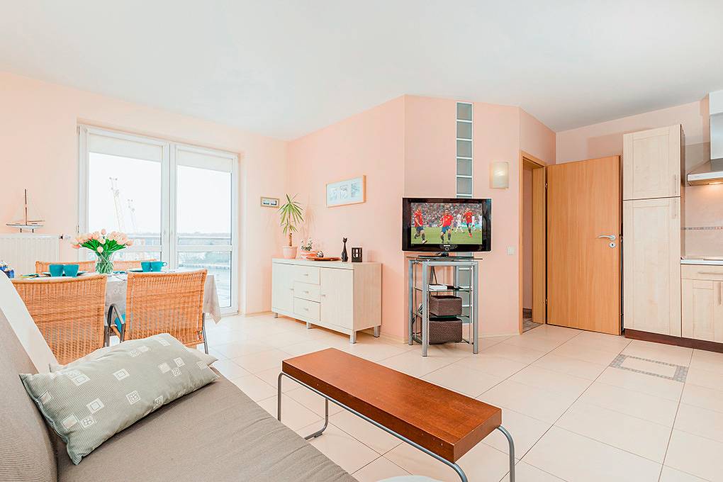 Appartement de vacances entier, Appartement de vacances pour 4 personnes avec balcon in Kołobrzeg, Baltic Sea Pomerania