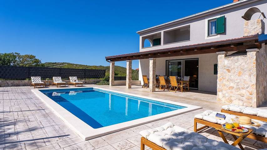 Villa mit pool für 8 Personen, mit Pool und Garten sowie Terrasse, mit Haustier in Marina - 2