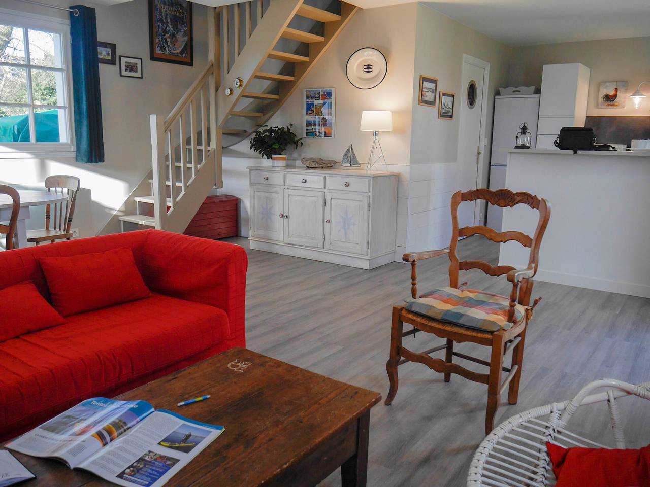 Bright house with garden in Sauzon, near beach in Sauzon, Côte des Mégalithes