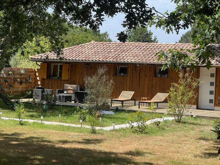 Tente pour 2 personnes, avec jardin et vue dans les Landes - 3