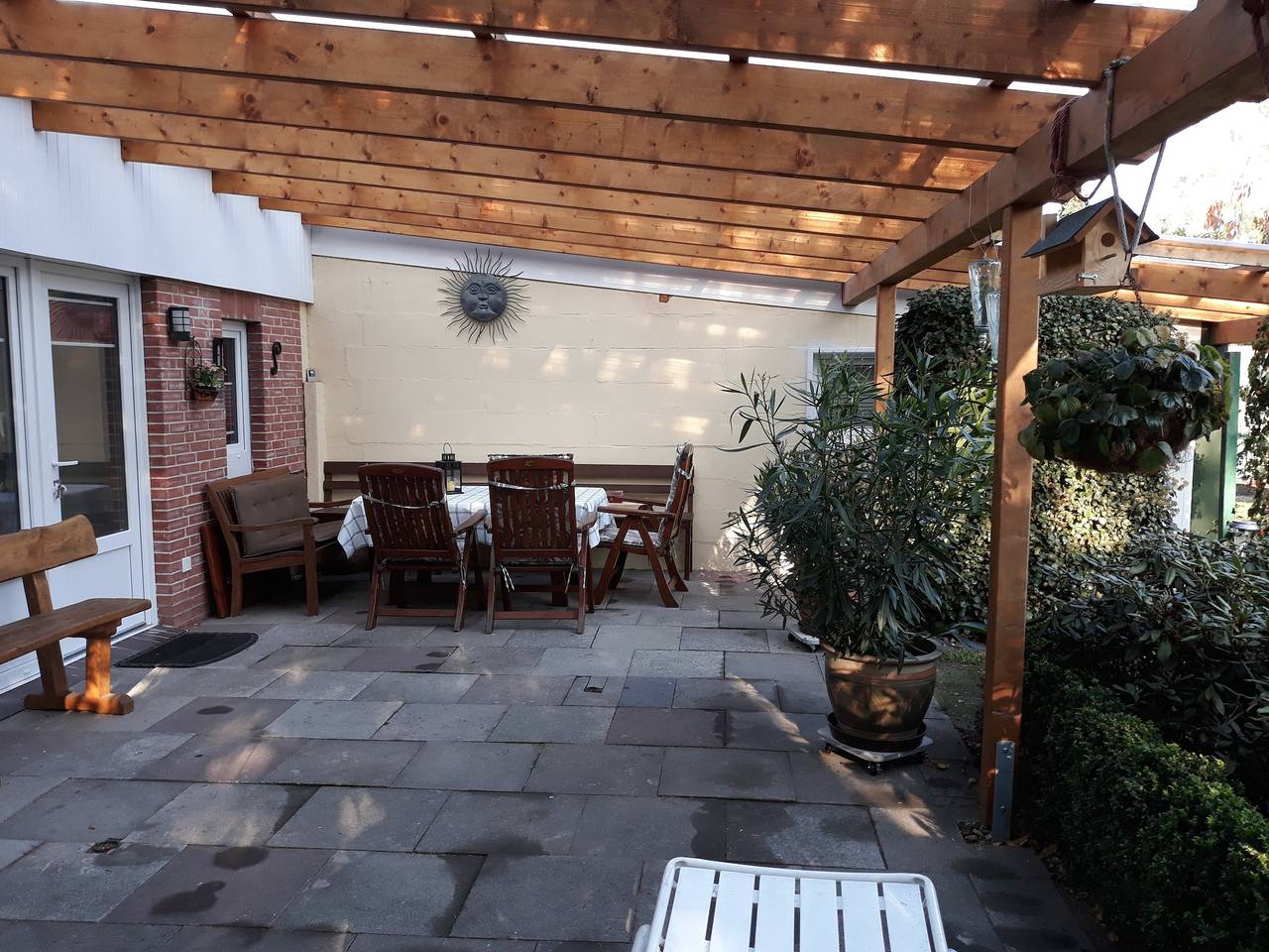 Ferienhaus „Haus Birkenheim“ mit privater Terrasse, Gemeinschaftsgarten und Wlan in Hatten, Naturpark Wildeshauser Geest