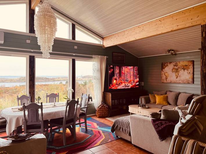 Ferienhaus für 4 Personen, mit Whirlpool und Balkon/Terrasse sowie Sauna in Eide - 2