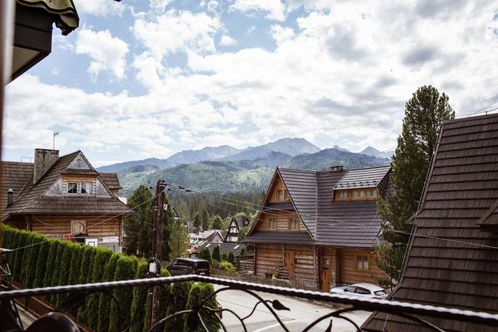 Bed & breakfast dla 3 osób, z Taras i Ogród w Małe Ciche