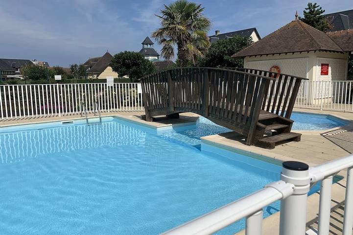 Maison de vacances pour 8 personnes, avec piscine et balcon - 1