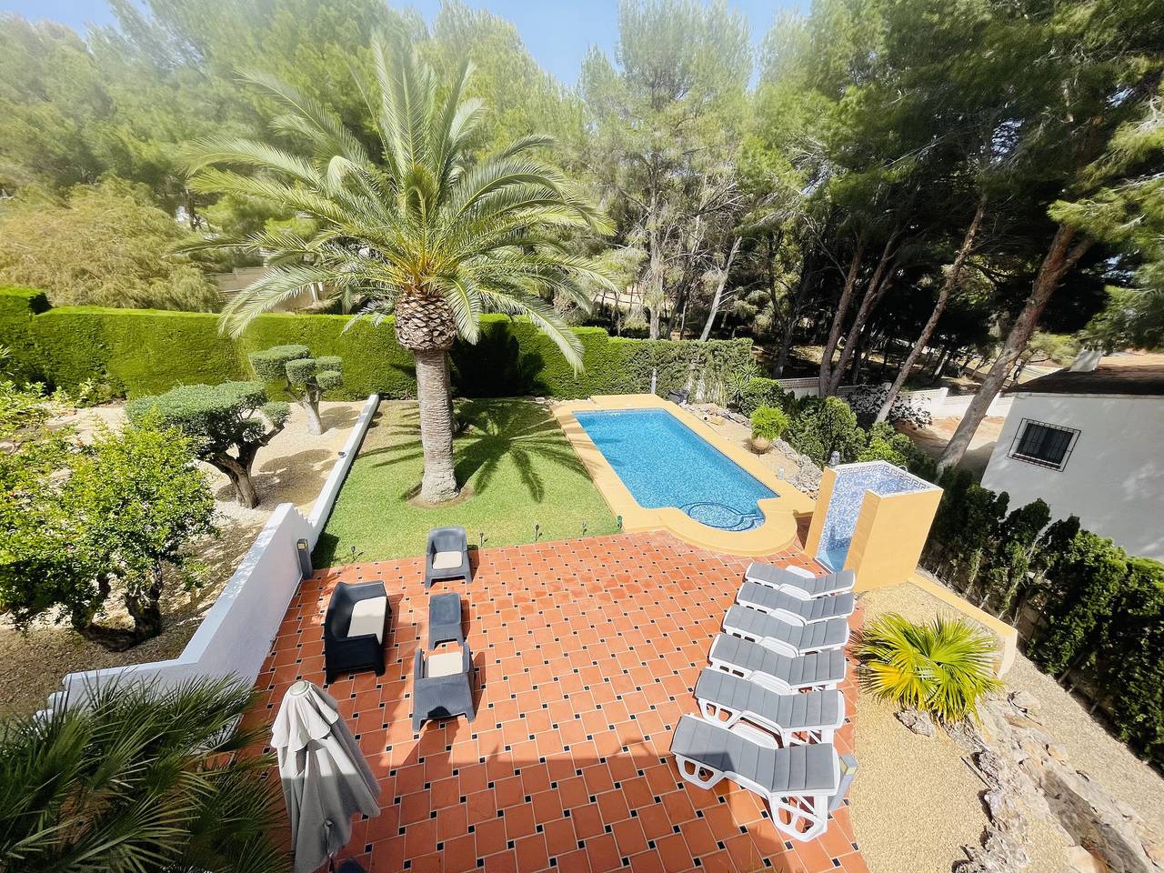 Villa Gloriann with Pool, Wi-Fi, A/C, Terraces & Garden in Moravit, Teulada (Spain)