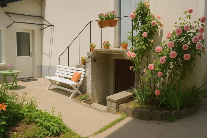 Location de vacances pour 4 personnes, avec jardin et balcon à Mosnes - 2