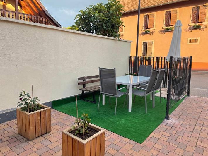 Location de vacances pour 8 personnes, avec terrasse à Houssen - 3