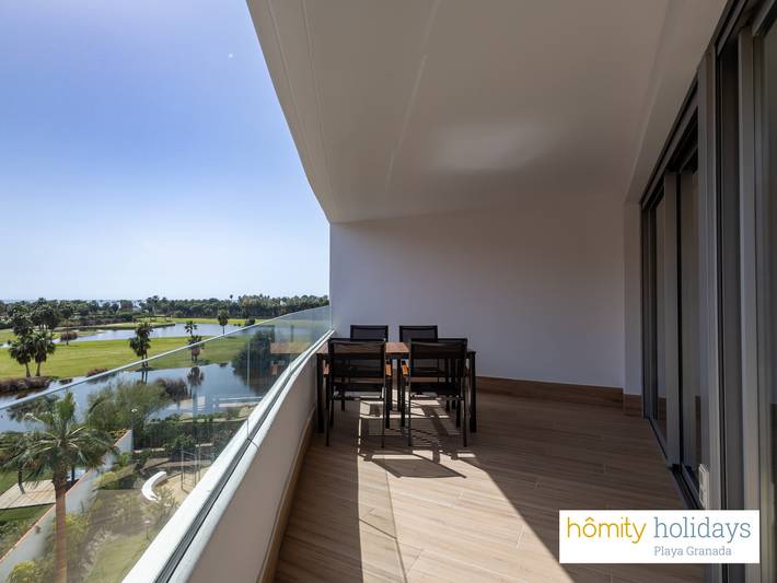 Vakantiewoning voor 5 personen, met terras en uitzicht in Motril