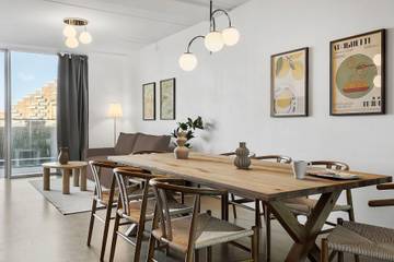 Ferienwohnung für 8 Personen, mit Seeblick und Terrasse sowie Garten in Aarhus