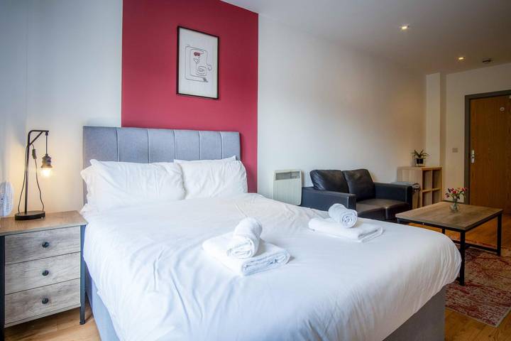 Gîte pour 2 personnes, avec balcon à Swansea - 4