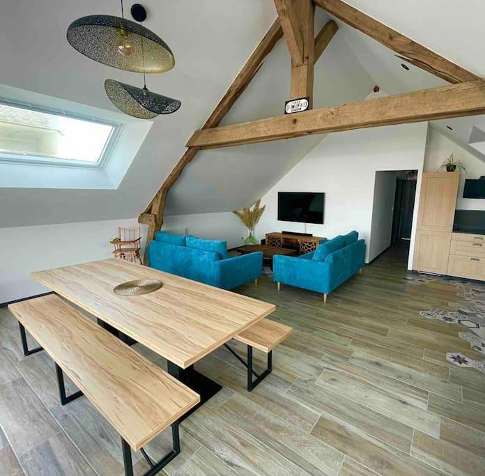 Location de vacances pour 8 personnes, avec terrasse dans Parigny - 3